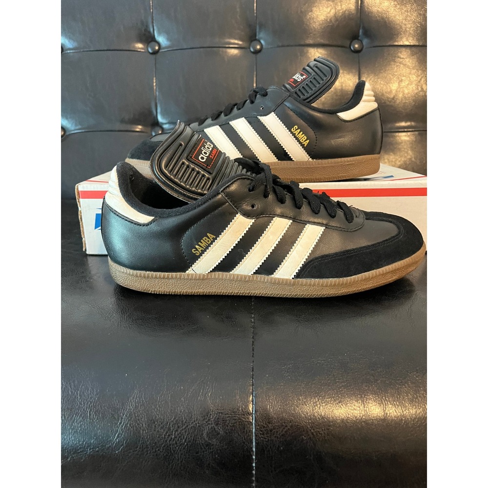 Adidas Samba Classic Black White Gum Sole